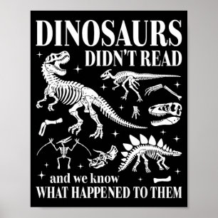 Dino's lazen niet kijk wat er met gothic gebeurde poster