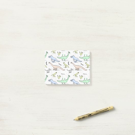Dinos Post-it® Notes (Op bureau)