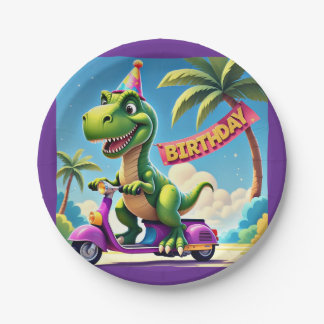 " DINO'S VERJAARDAG JOYRIDE " PAPIEREN BORDJE