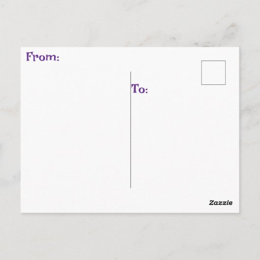 " DINO'S VERJAARDAGSAVONTUUR " BRIEFKAART (Achterkant)