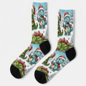 Dino's voor kerst Crew Soks Sokken (Links)