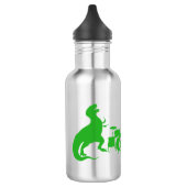 Dinosauer speeltrommels - Kies achtergrondkleur Waterfles (Links)