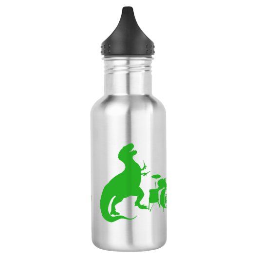 Dinosauer speeltrommels - Kies achtergrondkleur Waterfles (Links)