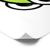 Dinosault Grappige Dinosaurus Pun Poster (Hoek)