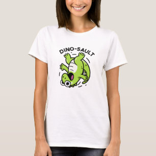 Dinosault Grappige Dinosaurus Pun T-shirt