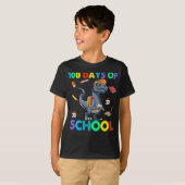 Dinosaur 100e schooldag t-shirt (Voorkant volledig)