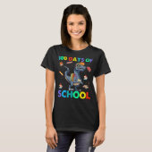 Dinosaur 100e schooldag t-shirt (Voorkant volledig)