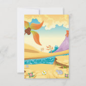 Dinosaur 1st Birthday Custom Kaart (Achterkant)