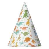 Dinosaur 1st Birthday Party | Cute Prehistoric  Feesthoedjes (Links)