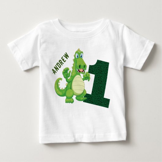 Dinosaur 1st Birthday Personalized (Voorkant)
