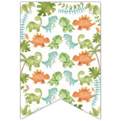 Dinosaur 1st Birthday Vlaggetjes (Eerste vlag)