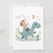 Dinosaur 2e Kaart (Achterkant)