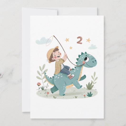 Dinosaur 2e Kaart (Achterkant)