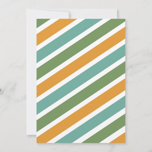 Dinosaur 2e uitnodiging van de Birthday Party (Achterkant)