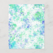 Dinosaur 2e verjaardag Foto van de Partij van de D Flyer (Achterkant)