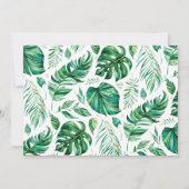 Dinosaur 2e verjaardag Uitnodiging (Achterkant)