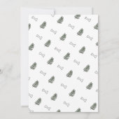 Dinosaur 4e uitnodiging van de Birthday Party (Achterkant)