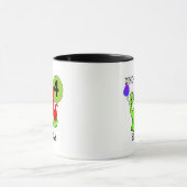 Dinosaur 4th Birthday Tshirts en Gifts Mok (Midden)