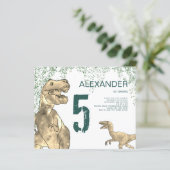 Dinosaur 5th Birthday Party budget (Staand voorkant)