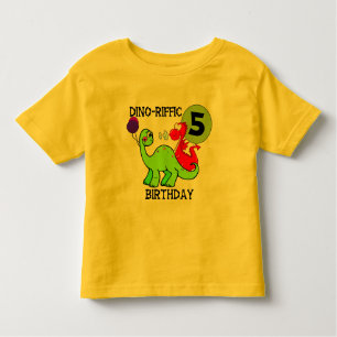 Dinosaur 5th Birthday T-shirts en cadeautjes