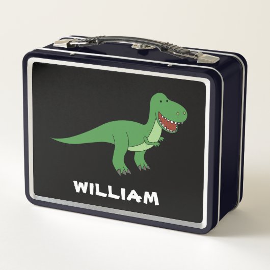 Dinosaur - Aangepaste naam terug naar school (Achterkant)
