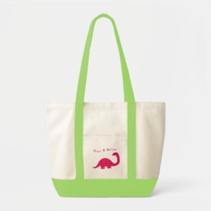 Dinosaur Accent Bag Tote Bag