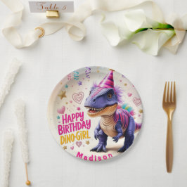 Dinosaur Adventure Happy Birthday Papieren Bordje