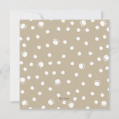 Dinosaur Adventure Train Birthday Party Kaart (Achterkant)