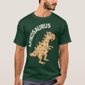 Dinosaur Afiko Shirt - Hebreeuws Passover Joods (Voorkant)