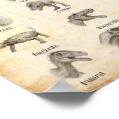 Dinosaur alphabet poster (Hoek)