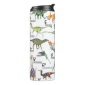 Dinosaur Alphabet Thermosbeker (Gedraaid links)