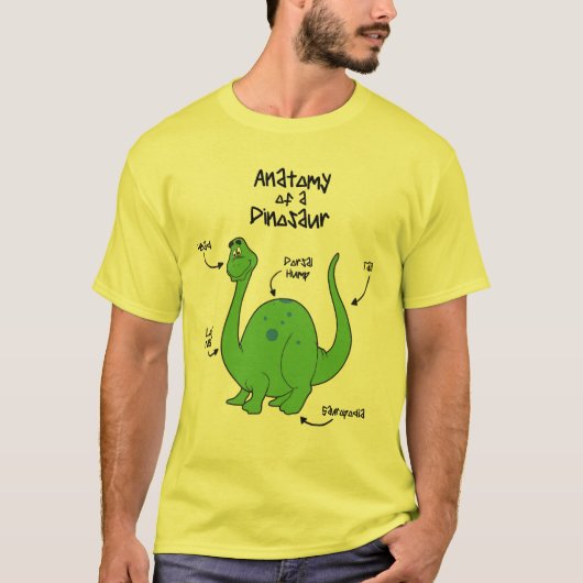 Dinosaur Anatomy T-shirt (Voorkant)