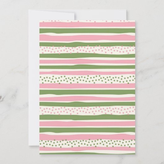 Dinosaur and Rainbow Pastel Unicorn Joint Birthday Kaart (Achterkant)