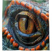 Dinosaur Art Douchegordijn (Voorkant)