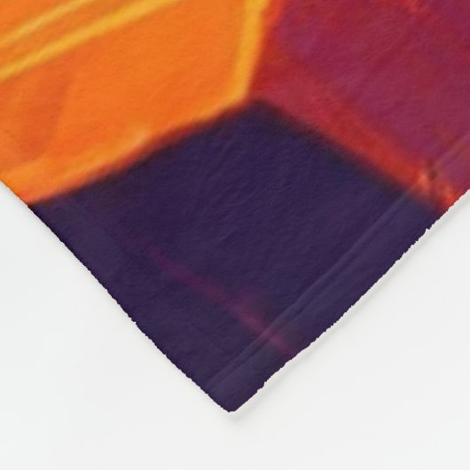 Dinosaur Art Fleece Deken (Hoek)