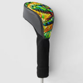 Dinosaur Art Golfheadcover (Schuin)