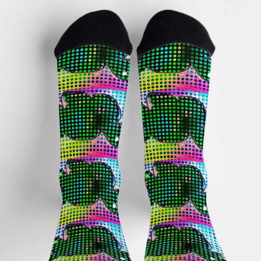 Dinosaur art sokken (Top)