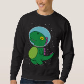 Dinosaur astronaut children's gift for space fans trui (Voorkant)