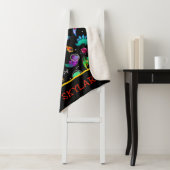 Dinosaur Astronauts Waterverf Ruimtevaart geperson Sherpa Deken (In situ)