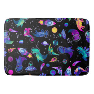 Dinosaur Astronauts Waterverf Space Kinder Dino Badmat