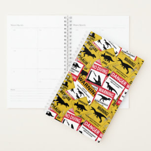 Dinosaur Attentie Signs Planner