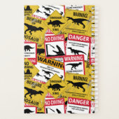 Dinosaur Attentie Signs Planner (Achterkant)