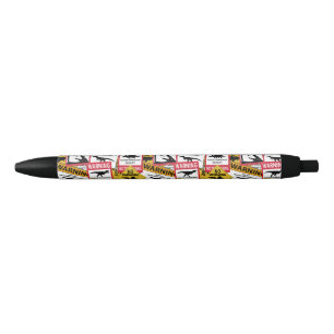 Dinosaur Attentie Signs Zwarte Inkt Pen