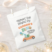 Dinosaur-auto van Birthday Parade Party Bedankzakje (Geknipt)