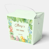 Dinosaur Baby Bedankdoosjes (Achterkant)