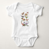 Dinosaur baby bodysuit (Voorkant)