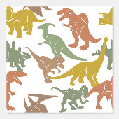 Dinosaur Baby Boy Nursery Peel & Stick Verwijderba Behang (Voorkant)