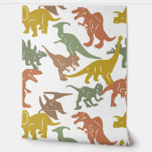 Dinosaur Baby Boy Nursery Peel & Stick Verwijderba Behang (Afrollen)