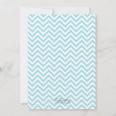 Dinosaur Baby Boy Shower Invitations (pastel) Kaart (Achterkant)