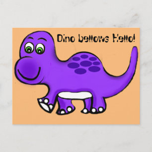 Dinosaur Baby Briefkaart